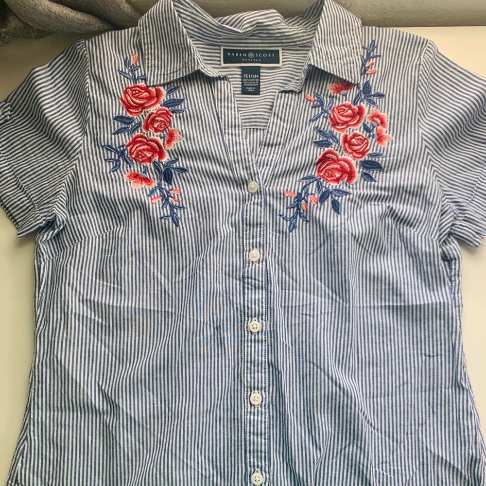 Karen Scoot Short sleeve shirt 🦋